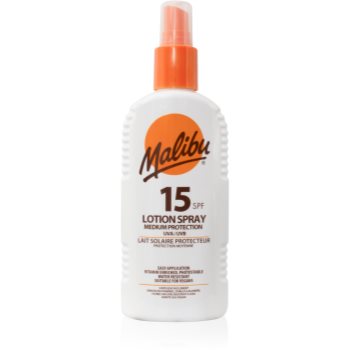 Malibu Lotion Spray Medium Protection spray protector SPF 15 - imagine 2